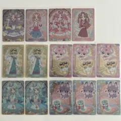 名探偵プリキュア　キラキラカードグミ　バトンタッチ　まとめ売り　３５枚