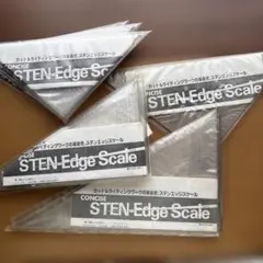コンサイスSTEN-Edge Scale 三角定規 まとめ売り