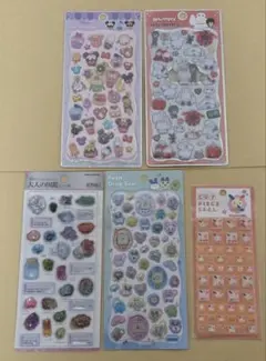 プチドロップステッカー　プチドロ　カップケーキ　ベイマックス