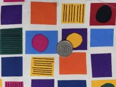 MARIMEKKO幾何学模様 コットン生地