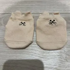 jamgarden ベビー靴下 ベージュ　サイズ底7㎝