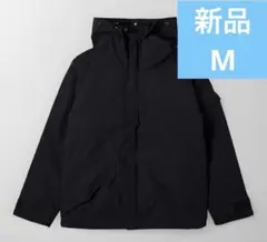 新品HOUSTON 3LAYER 防水防風 シェルジャケット 黒 M ミリタリーのサムネイル