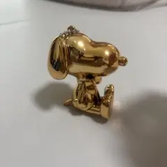 スヌーピー ゴールド キャラクター キーホルダー
