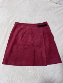 SNIDELスエード ミニスカート