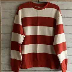 ☆メンズZARAボーダートレーナー XL