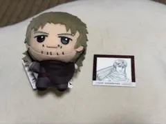 銀魂　ちびぐるみ　ぬいぐるみ 映画特典原画ステッカー弐 阿伏兎 2点セット