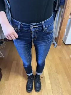 MOUSSY マウジー スキニー デニム 26 Rebirth SKINNY