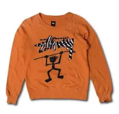 ダ*ン様 00s STUSSY クルーネック スウェット M