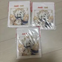 Coca-Cola 原神 キャラクターグッズ 3枚セット
