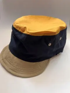 THE NORTH FACE ワークキャップ ネイビー/イエロー/ベージュ