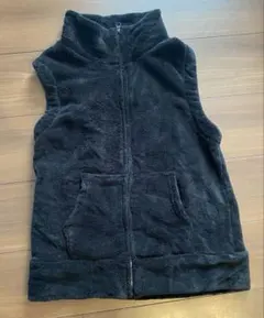 Life Assistant 黒フリースベスト