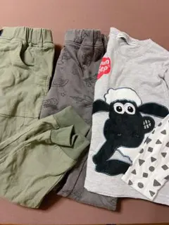 男の子　120 ひつじのショーン　ロンT ロングパンツ　長袖