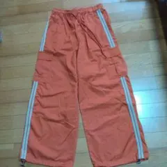 オレンジ Mサイズ ワークパンツ丈98