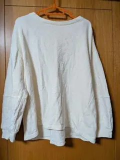 Lシーズンリーズンしまむら袖レースオーバーサイズスエット