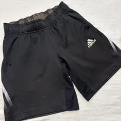 adidas ハーフパンツ キッズ 140 ブラック