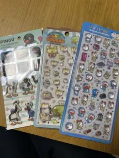 キャラクター ステッカー 3枚セット