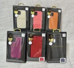 【本日処分】GRAMAS iPhone12mini シェルケース ボルドーのサムネイル