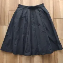 Ballsey 黒のひざ丈フレアスカート
