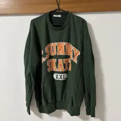 WEGO トレーナー スウェット グリーン Lサイズ