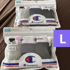 Lサイズ　champion ボクサーショーツ　レディース　 3枚組スタンダードのサムネイル