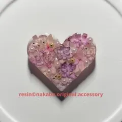 No.1251 レジンヘアゴム♡ポニーフック・キーホルダー・ネックレス