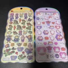 ☆【正規品】ズートピア ベイマックス コットンパフィーシール　2個セット☆