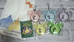 ディズニーリゾートライン６周年記念 キーホルダー セット