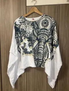 【チャイハネ 】エスニック柄カットソーのサムネイル