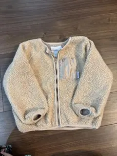 キッズフリースジャケット ベージュ