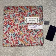 INTERMODE LIBERTY ガーゼハンカチ　小花柄