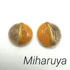 ハンドメイド　樹脂　サージカルステンレス　プラ板　ピアス　イヤリング