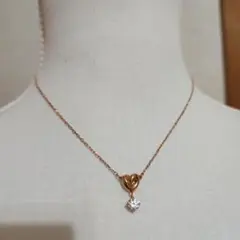Swarovski ハート型ペンダント ネックレス
