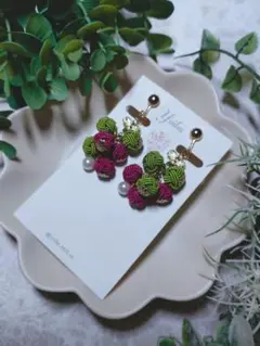 ✾水引✾ピアス/イヤリング