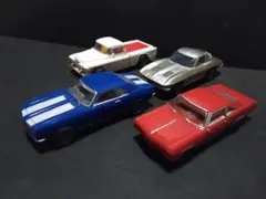 アメリカン マッスルカー ミニカー 4台セット
