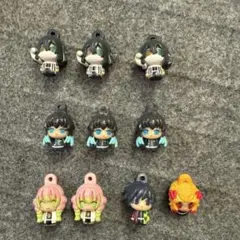 鬼滅の刃　びっくらたまごバスボール　フィギュア甘露寺蜜璃　時透無一郎　伊黒小芭内