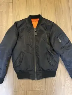 AVIREX MA-1 フライトジャケット ブラック　M レディース