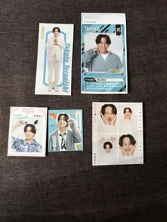 【寺西拓人】切り抜き 年末年始TV誌 ハッピー4カット 推しおり 推しお守り等