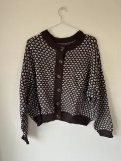 classicalelf カーディガン 茶色系