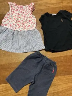 ミキハウス トップス 2点 パンツ 1点 セット　90のサムネイル