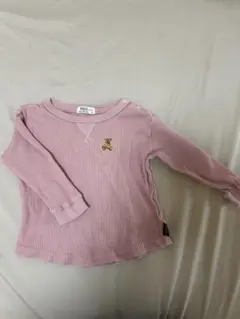 POLO Baby ピンク 長袖カットソー 100