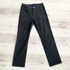 EDWIN 403 COOL FLEX ブラック ストレッチチノパンツ　W30