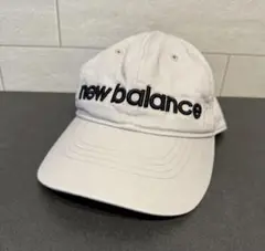new balance golf キャップ グレー