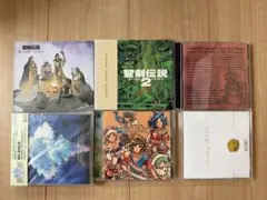聖剣伝説シリーズ サウンドトラック 6枚セット