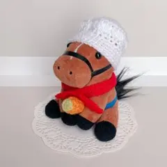 【ぬいぐるみ用】コックさんセット赤　ハンドメイド