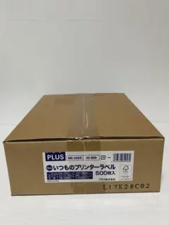 【新品、未開封】PLUS いつものプリンターラベル 500シート