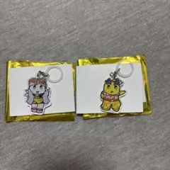 ディスコふなっしーアクリル目印チャーム　ふにゃっしー　ふなっしー　セット