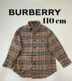 美品　BURBERRY バーバリー　ノバチェック 少し厚手　ボタンダウンシャツ