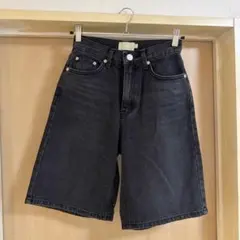 美品 韓国ブランド SINOON デニムハーフパンツ S