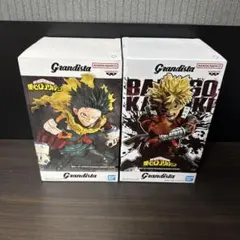 「新品未開封」ヒロアカGrandista 緑谷出久＆ 爆豪勝己 フィギュアセット