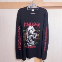 儀式 DEATH ANGELS DARKEN LS TEE なで肩 サブカル 黒のサムネイル